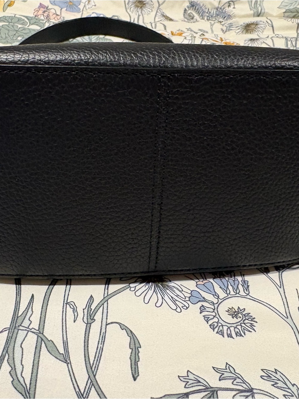 kate spade Black Pebbled Leather Crescent Shoulder Bag - Picture 5 of 9